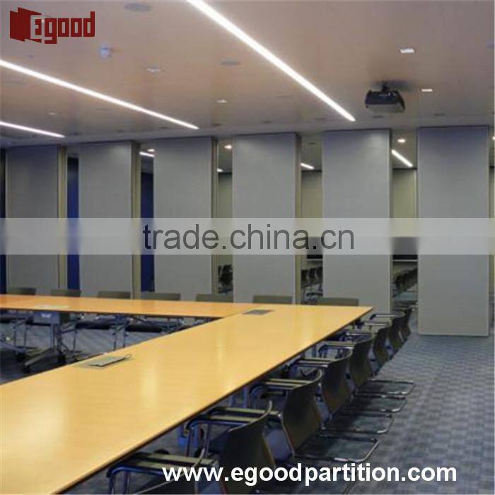 acosutic sliding folding partition door for Hotel discussion room