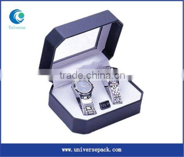For Packing With Lining Watch Box Plastic High Grade Pillow Inside Export Boxes