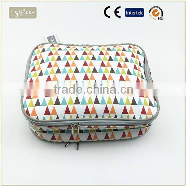 2016 Wholesale Promotional Hanging Custom Travel Cosmetic Toiletry Pouch Bag
