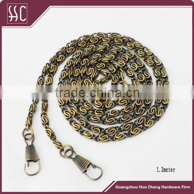 gunmetal bag chain for handbag hardware
