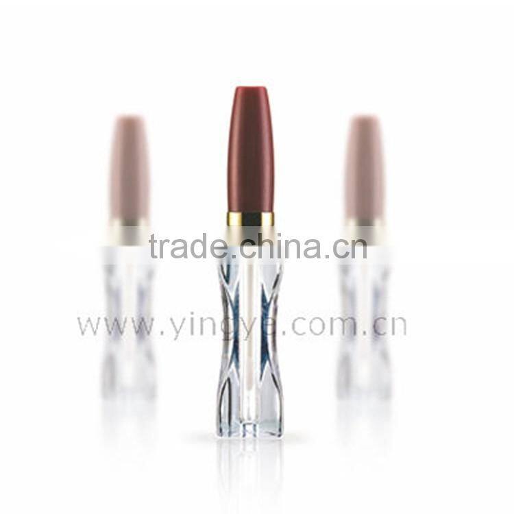 slim ball special design window lipgloss containers with applicator