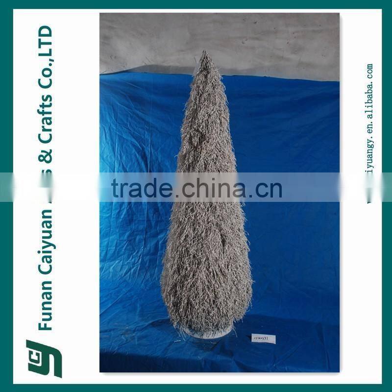 2014 hot sell natural wicker artificial Christmas tree