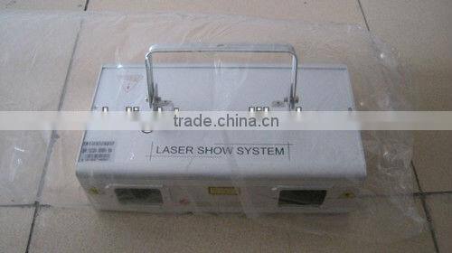 double red and green laser light