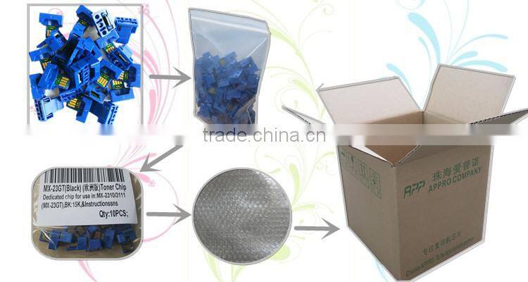 for sharp mx c311 c380 cartridge mx-c38 toner chip