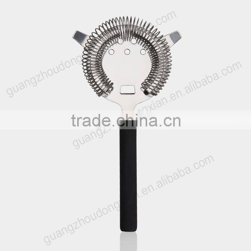 2-prongs bar cocktail stainless strainer
