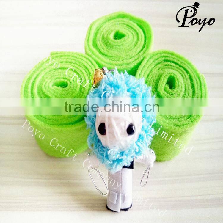 doctor voodoo doll keychain