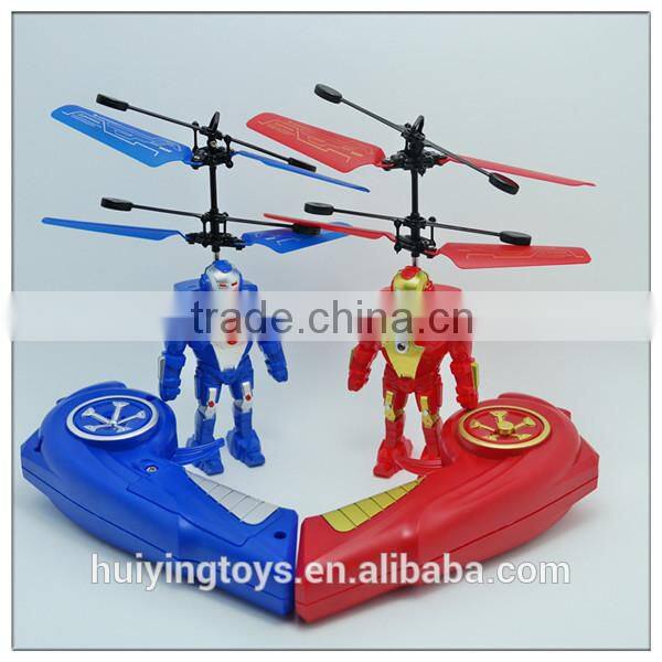 HY-830 Best Gift for kids Huiying Newest Flying LED spaceman flying helcopter toy for kids