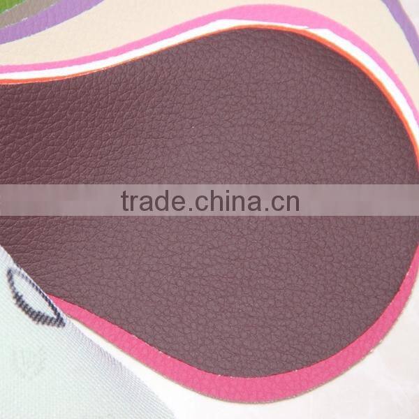 Embossed PVC leather for car seat covers no bad smell and very strong not easy to tear