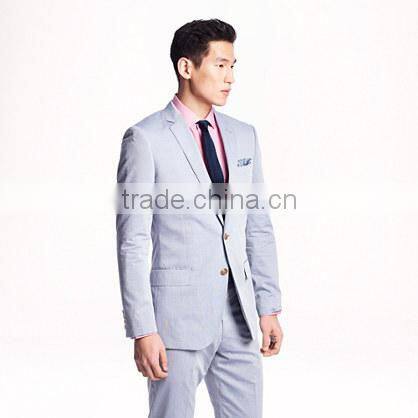 2014 Top Quality 100% wool Light Blue wholesale suits