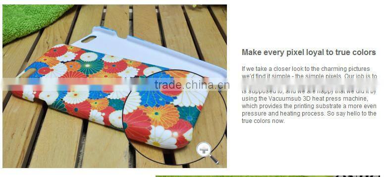 Polymer mobile phone case, plastic mobile case for iphone 6 plus, blank polymer phoen case, 3d polymer mobile cover