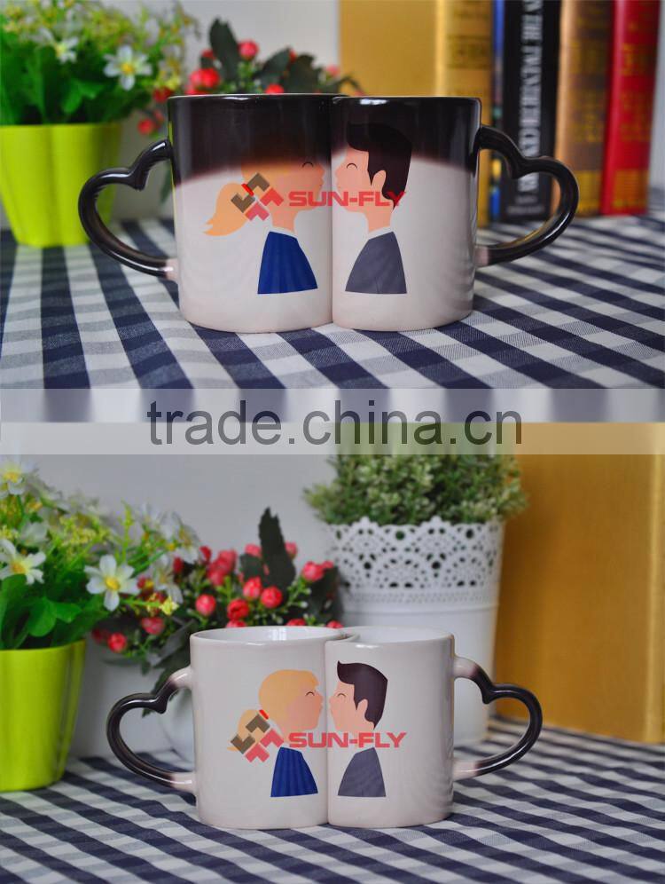 white custom sublimation printing 20oz. White Mug