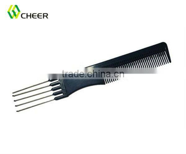 Tipped Pik comb PC007/metal teeth comb/stainless steel comb