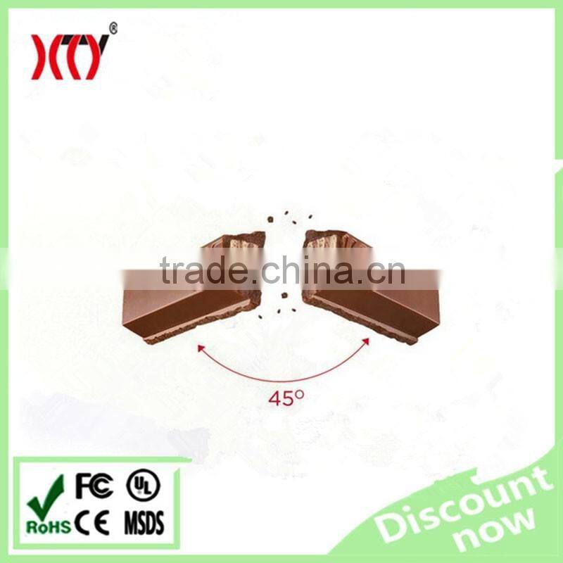 2200mAh Cute chocolate shaped portable power bank 18650 battery OTG power charger