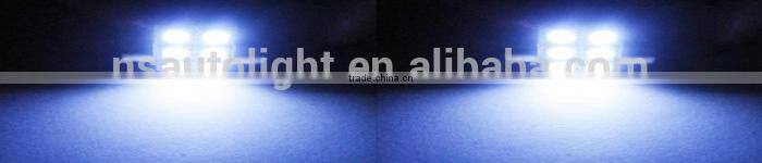 C5W 3pcs 5050SMD led car top light LED bulbs for car