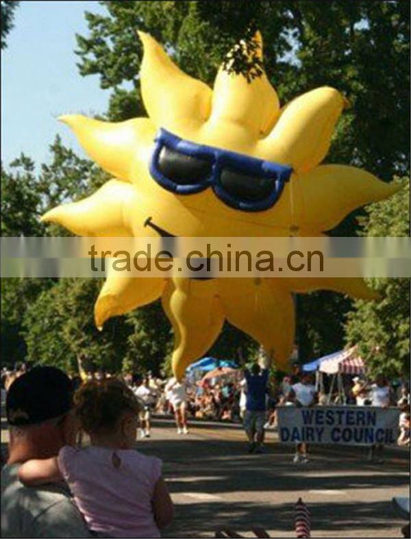 Discount Inflatable Sunshine product, PVC Inflatable Sun glasses for sale
