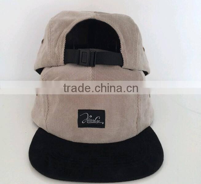 cotton fitted embroidered snapback 5 panel baseball hat