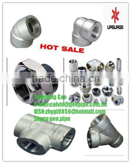 ss304 forged socket tee