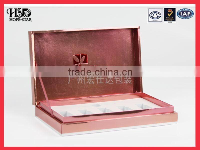 Economic Foldable silver card cosmetic box for mask wholesales
