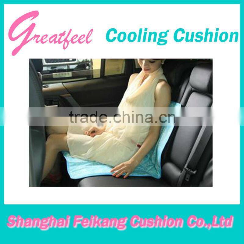 Cool cushion auto seat of PVC outlayer and Filling phanse change material