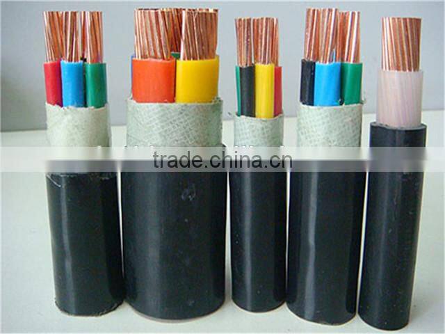 Copper conductor XLPE insulated PVC sheathed electrical power cable