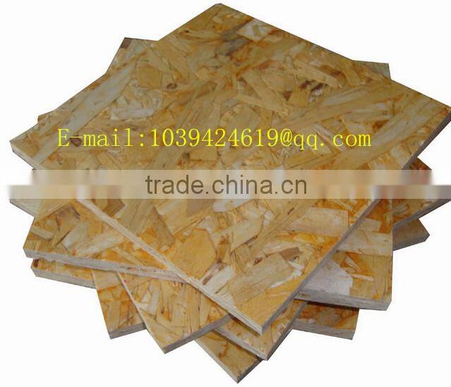 good quality 9 to16.5mm E0 OSB board in Linyi China factory