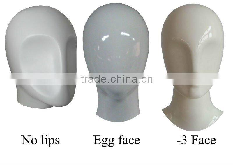 realistic male head mannequin for hat,glasses,scarf or necklace display