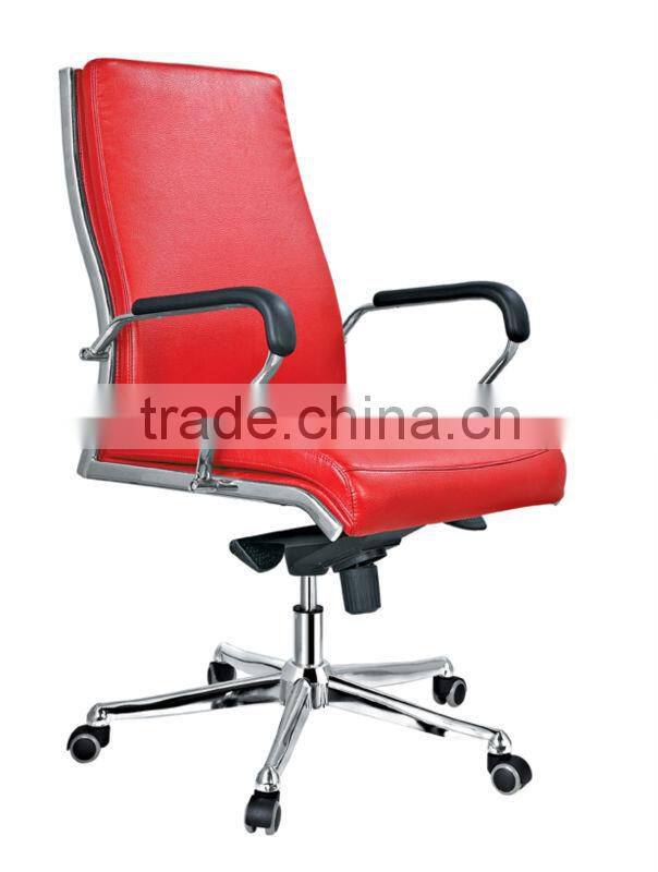 High back office executive chair red mesh back AB-411