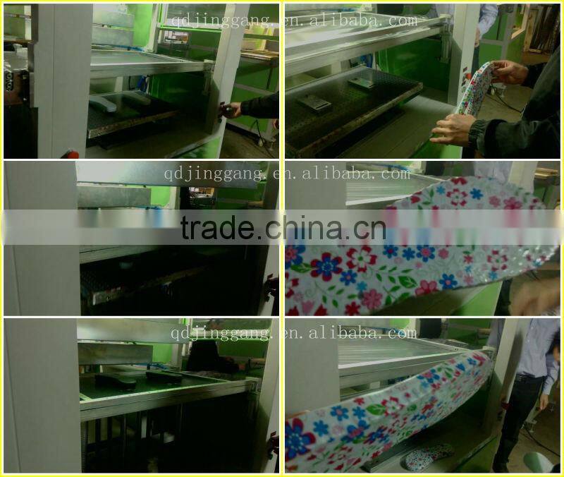 3d vacuum sublimation heat transfer printing machine for Eva slipper soles/Sandals surface