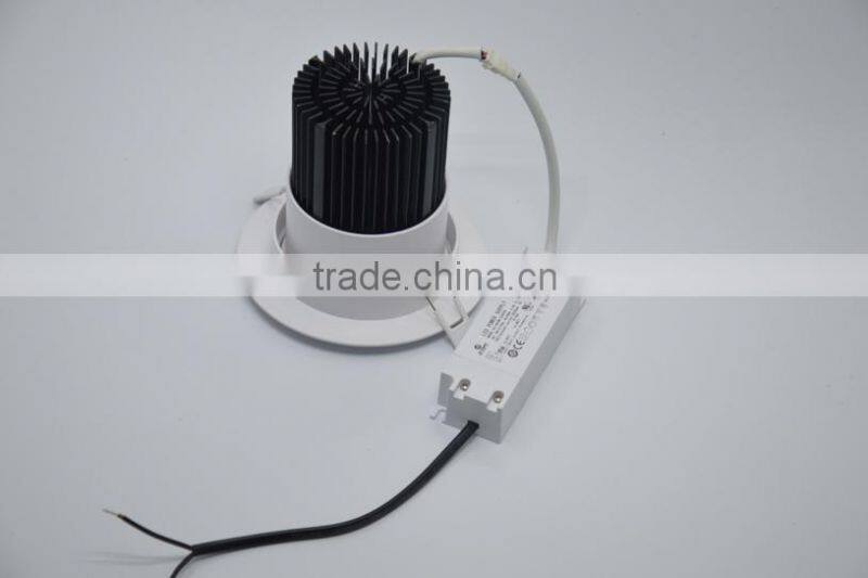 Bridgelux COB White Surface TUV UL Led Retrofit Downlight TEC002D25WCN