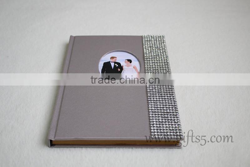 New design Bling Wedding guest book bridal shower guest book