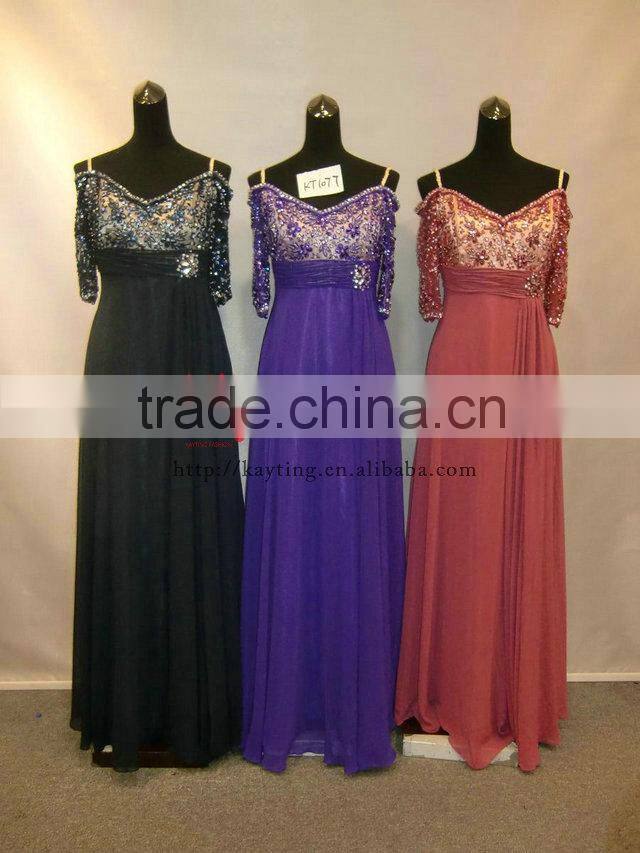 Full sexy vedio lace front short and long back wedding dress short front long back prom dress