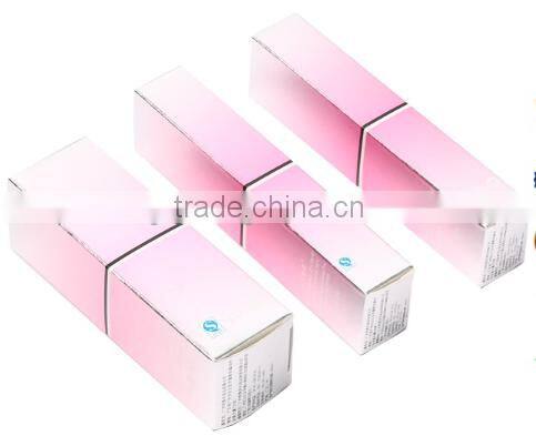 2016 wholesale logo printed recyclable cardboard folding box cosmetic in cosmetic box,perfume box