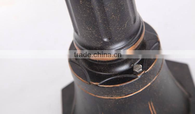 Easy assemble 110 volt 1 meter antique waterproof garden light