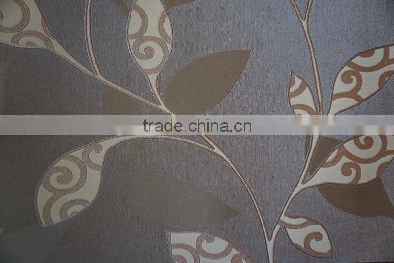 secret gardern beautiful leaf vinyl wallpaper