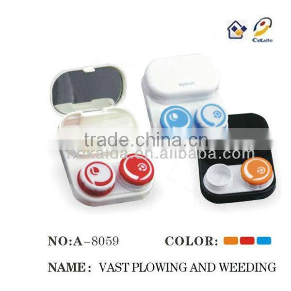kaida A-8059 hot sale contact lens case/ travel kit/Convenient contact lenses box