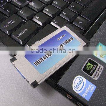 one port USB3.0 to pcmcia laptop card