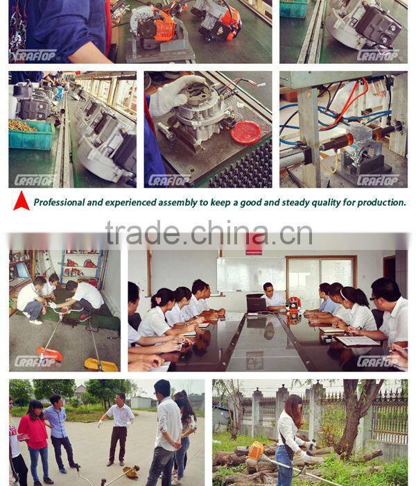 33cc shoulder or backpack brush cutter with CE certificated