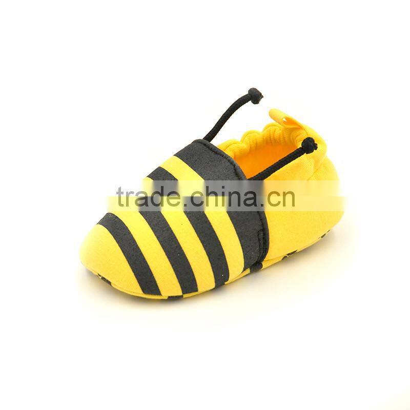 New hot selling cotton fabric girl baby moccasins shoes manufacture baby shoes