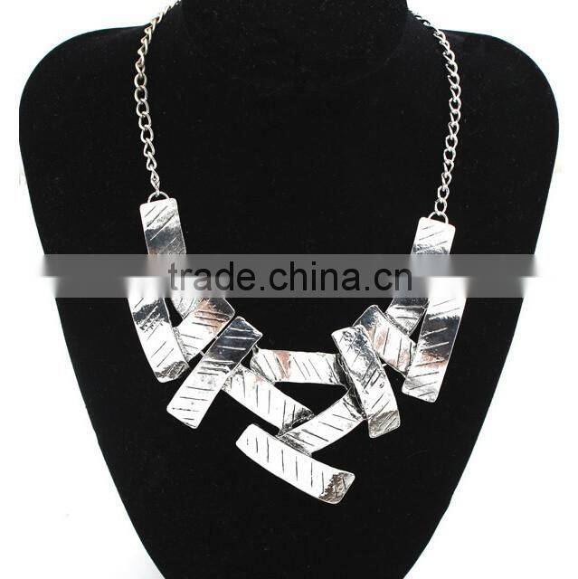 Antique Copper Silver Plated Vintage Choker Statement Necklace Women Necklaces & Pendants Fashion Necklaces for Women 2014