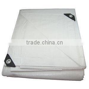 Customsized 6.0 oz. Per Square Yard White Poly Tarps- Super Heavy-duty White Poly Tarpaulin