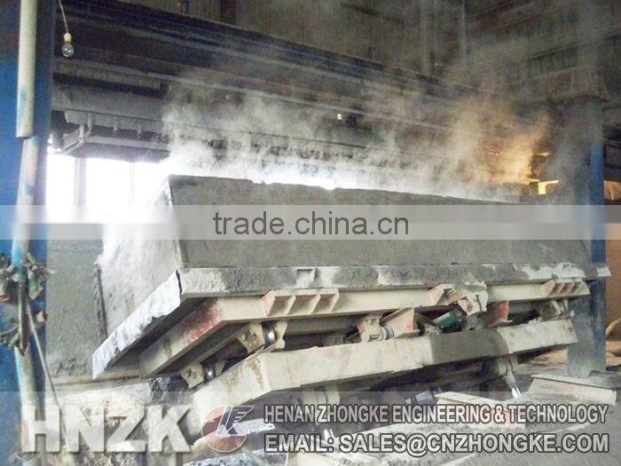 Big capacity aac block plant machinery