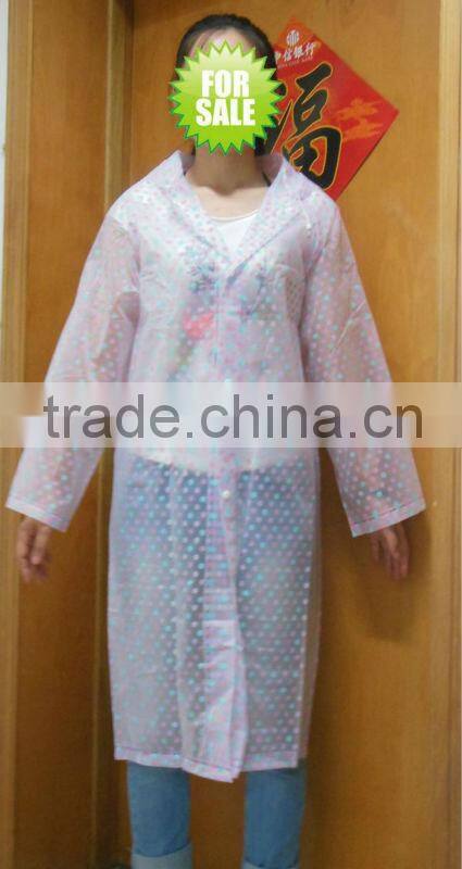 high quality pvc raincoat