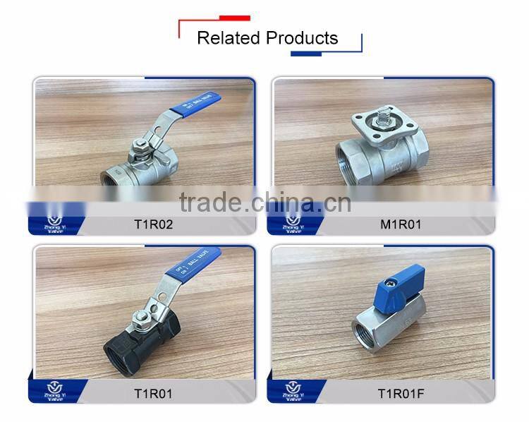 Direct Factory manufacturer 304 Stainless steel mini ball valve