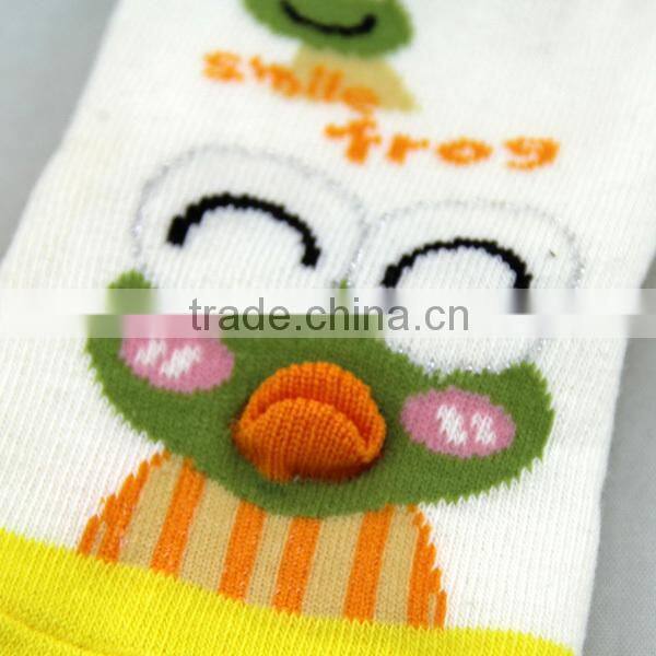 GSC-123 Alibaba wholesale cotton tube 3d animal socks for baby