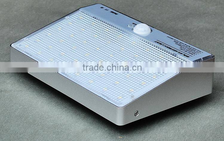 3.8W Solar power outdoor LED garden lights / LED sensor motion lights