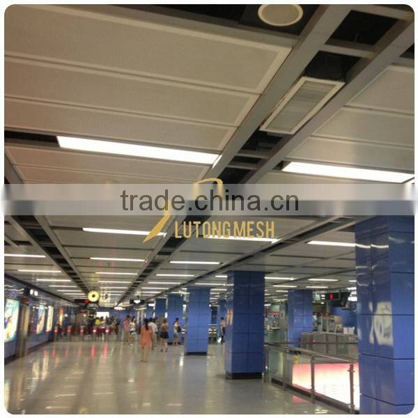 Perforated metal mesh for Cladding, Space Divider and Decoration