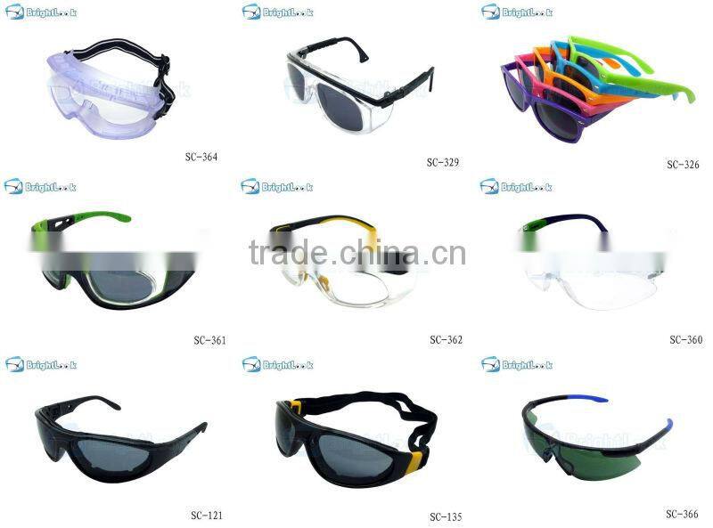 2013 fashionable safety glasses cool design sports safety glasses CE/FDA/ANSI safety glasses goggles SC-329