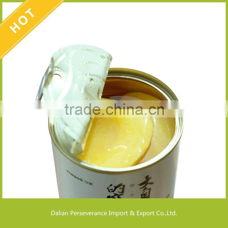 Hot Sale Delisious Canned Half Yellow Peach In Light Syrup