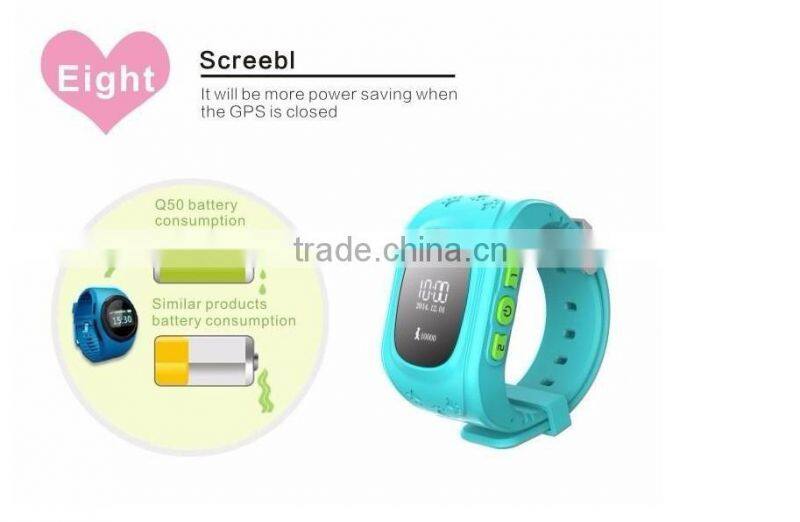 2016 newest silicon bluetooth gps smart smart watch tracker for kids with gps and phone