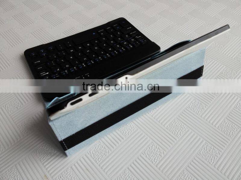 new fashion bluetooth keyboard case for ipad 7 inch